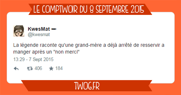 Humour sélection tweets comptwoir de septembre meilleur de twitter lol