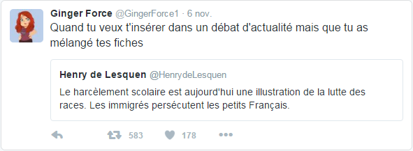 Quand tu veux t'insérer dans un débat d'actualité mais que tu as mélangé tes fiches  