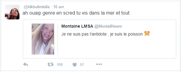 @idkbutimleila ️ah ouaip genre en scred tu vis dans la mer et tout