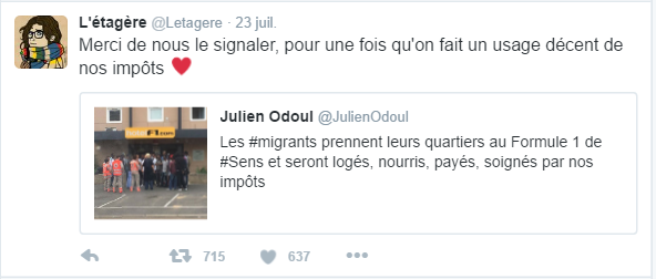 Merci de nous le signaler, pour une fois qu'on fait un usage décent de nos impôts