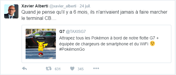 Quand je pense qu'il y a 6 mois, ils n'arrivaient jamais à faire marcher le terminal CB....