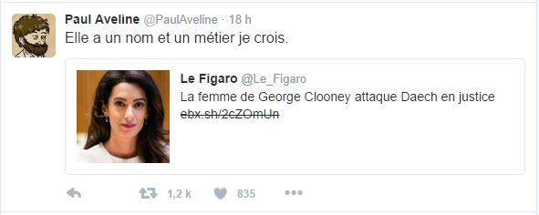 Elle a un nom et un métier je crois.