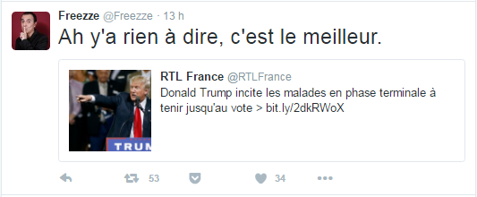 Ah y'a rien à dire, c'est le meilleur.